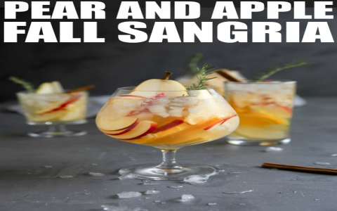 Apple Cider Sangria with Prosecco: Perfect Fall Drink & Holiday Party Cocktail