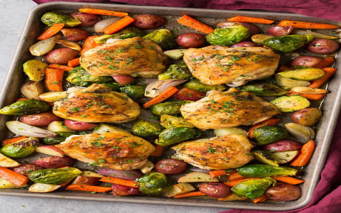 Quick & Easy Weeknight Dinner: Herby Skillet Chicken with Greens