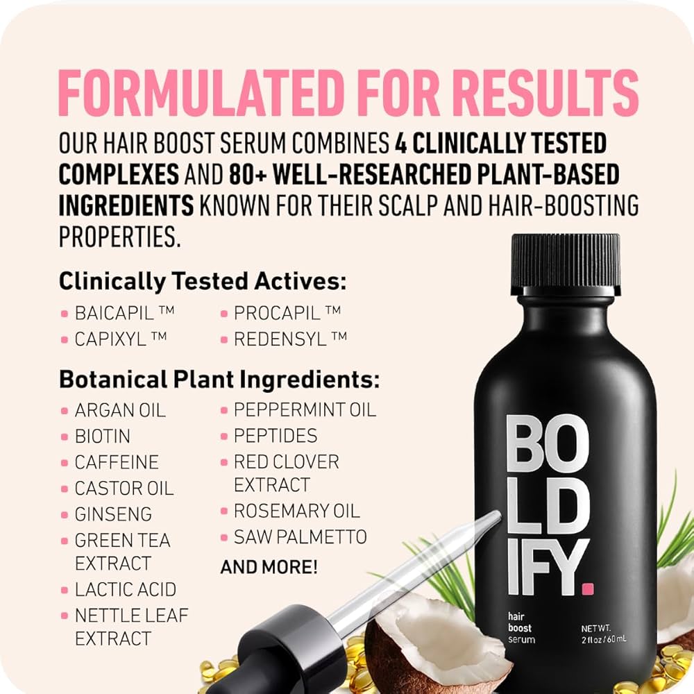 Thickening Serum: Boost Hair Volume with Proven Results