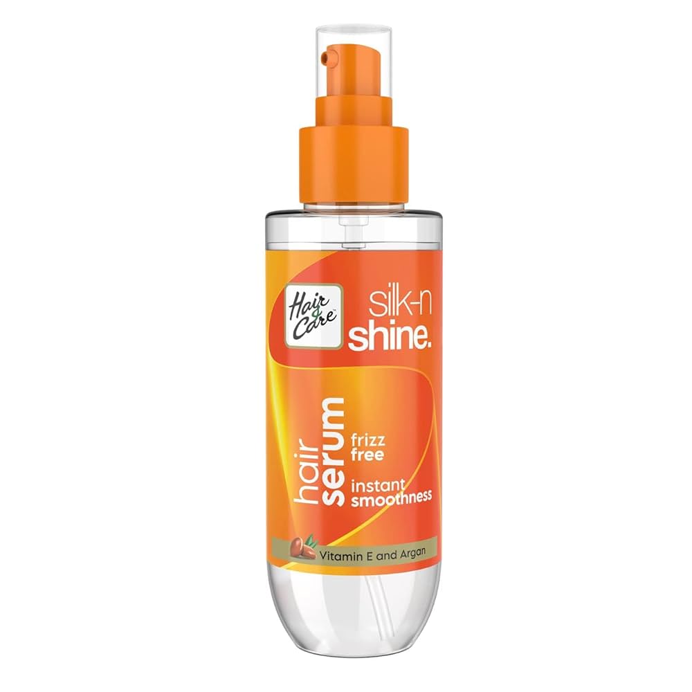 Silk and Shine Hair Serum: Instant Gloss & Frizz Control