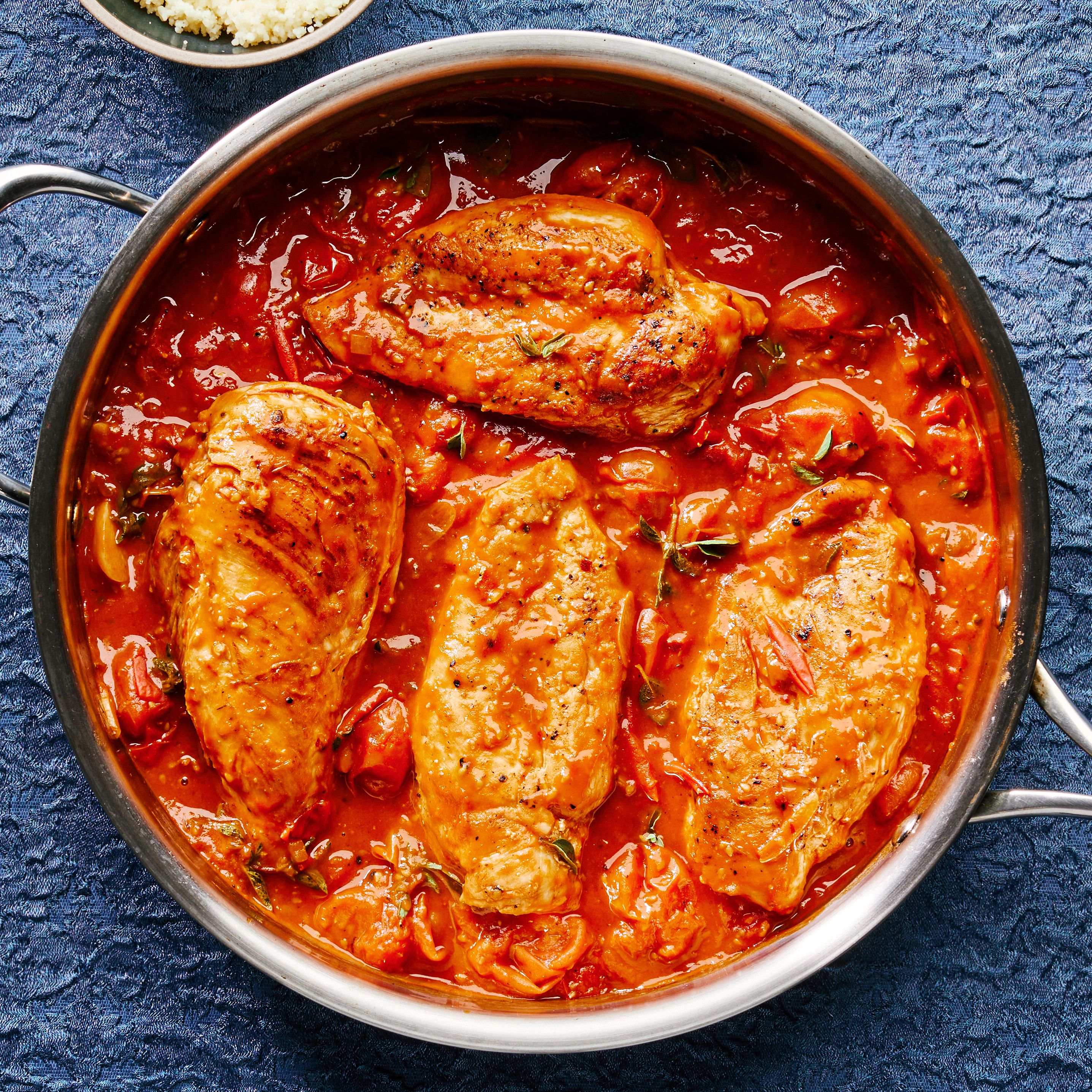 Preserved Lemon and Tomato Chicken: A Zesty Mediterranean Delight