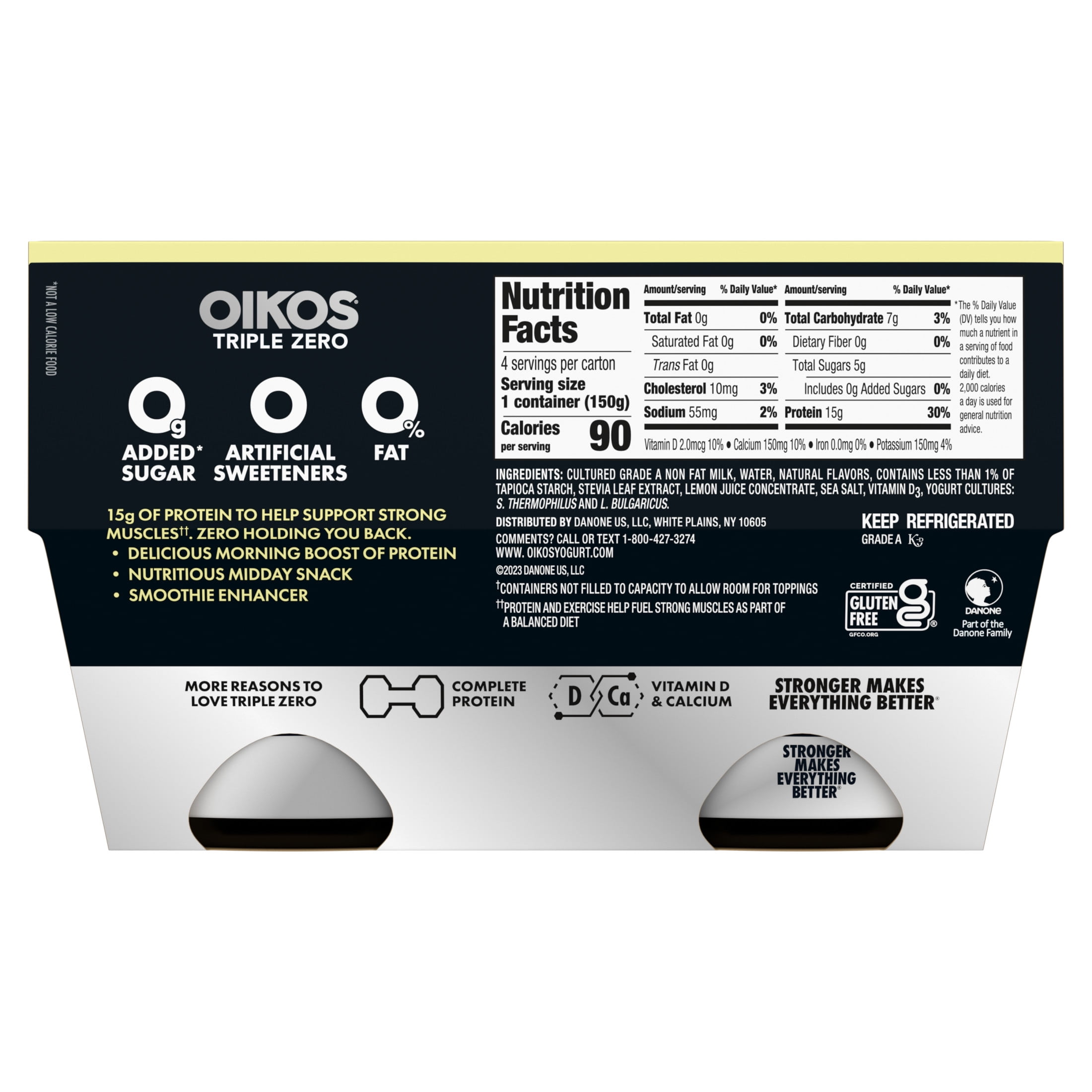 Triple Zero Greek Yogurt Nutrition: High Protein & Zero Added Sugar Benefits