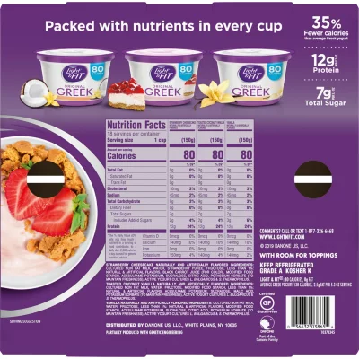 Light & Fit Greek Yogurt Ingredients: What’s Inside?