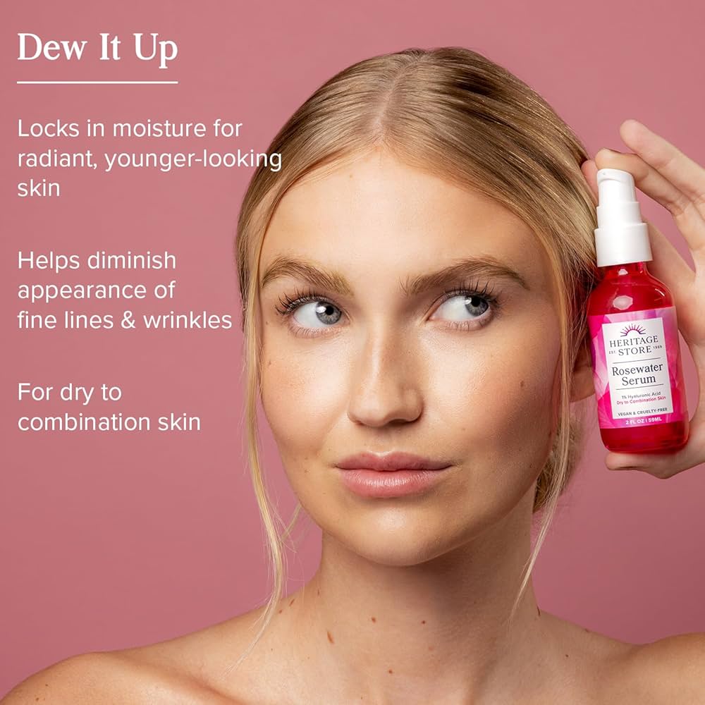 Rosewater Serum Benefits for Glowing Skin and Hydration Boost