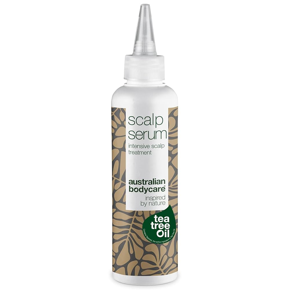 Tea Tree Oil Scalp Serum for Itchy, Dry Scalp Relief