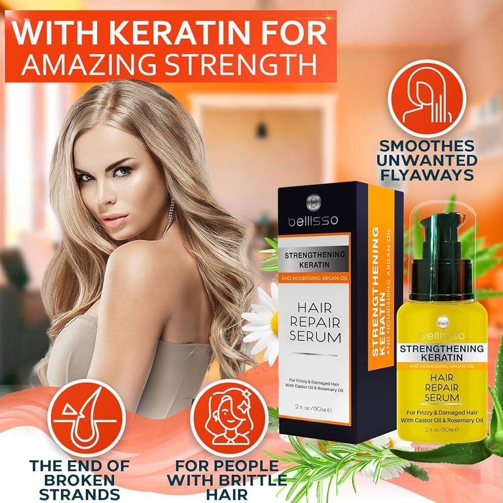 Top Keratin Hair Serum Benefits with Hair Growth Serum & Conditioner