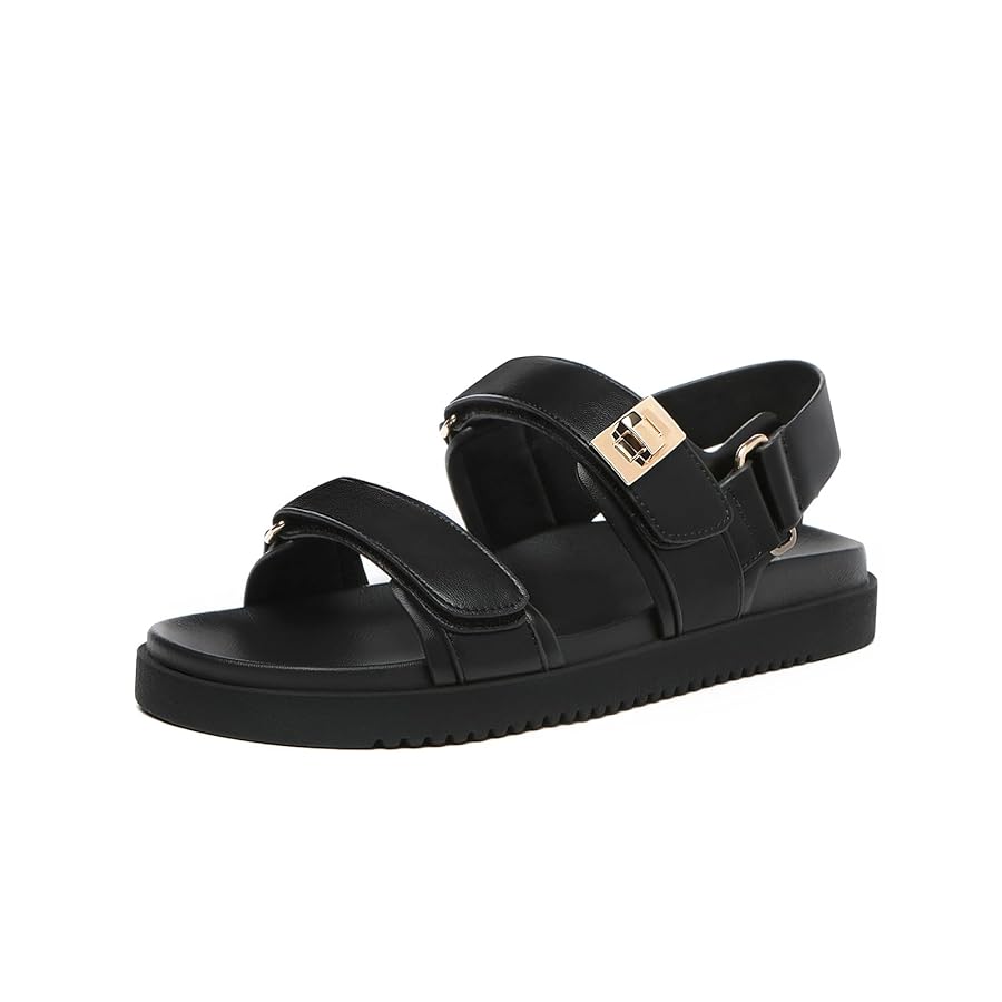 Top Strap Sandals Velcro for Comfort and Adjustable Fit Today