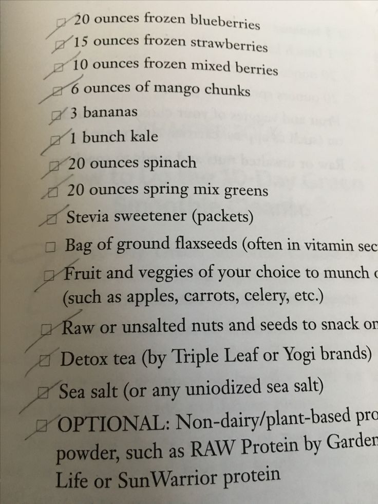 10 Day Green Smoothie Cleanse: First 5 Days Shopping List – Step-by-Step Guide