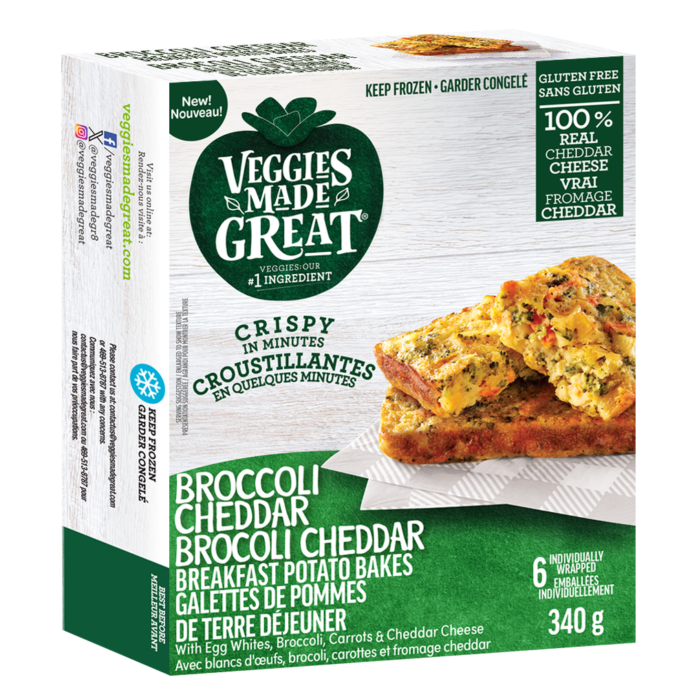 Veggies Made Great Brand Broccoli Cheddar Breakfast Bakes: The Ultimate Breakfast Game-Changer!