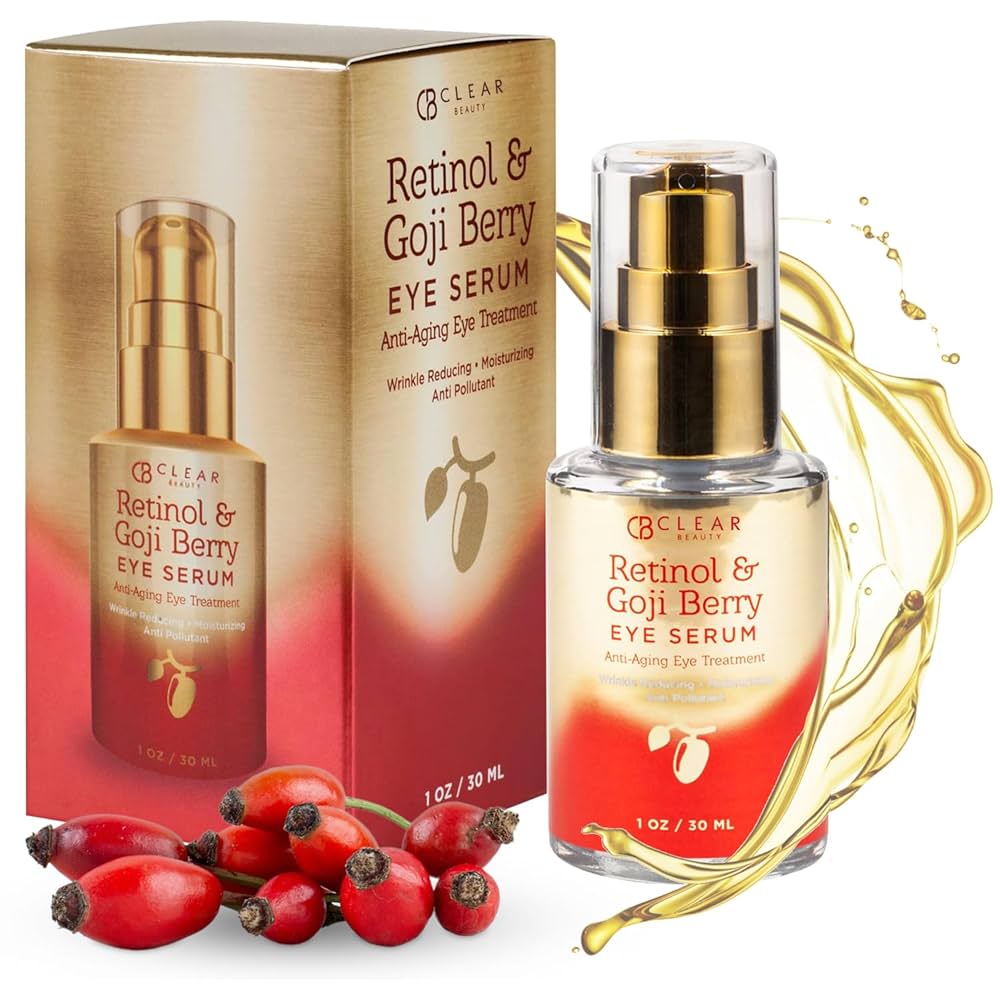 Clean Beauty Brightening Eye Serum: Glow Instantly Now