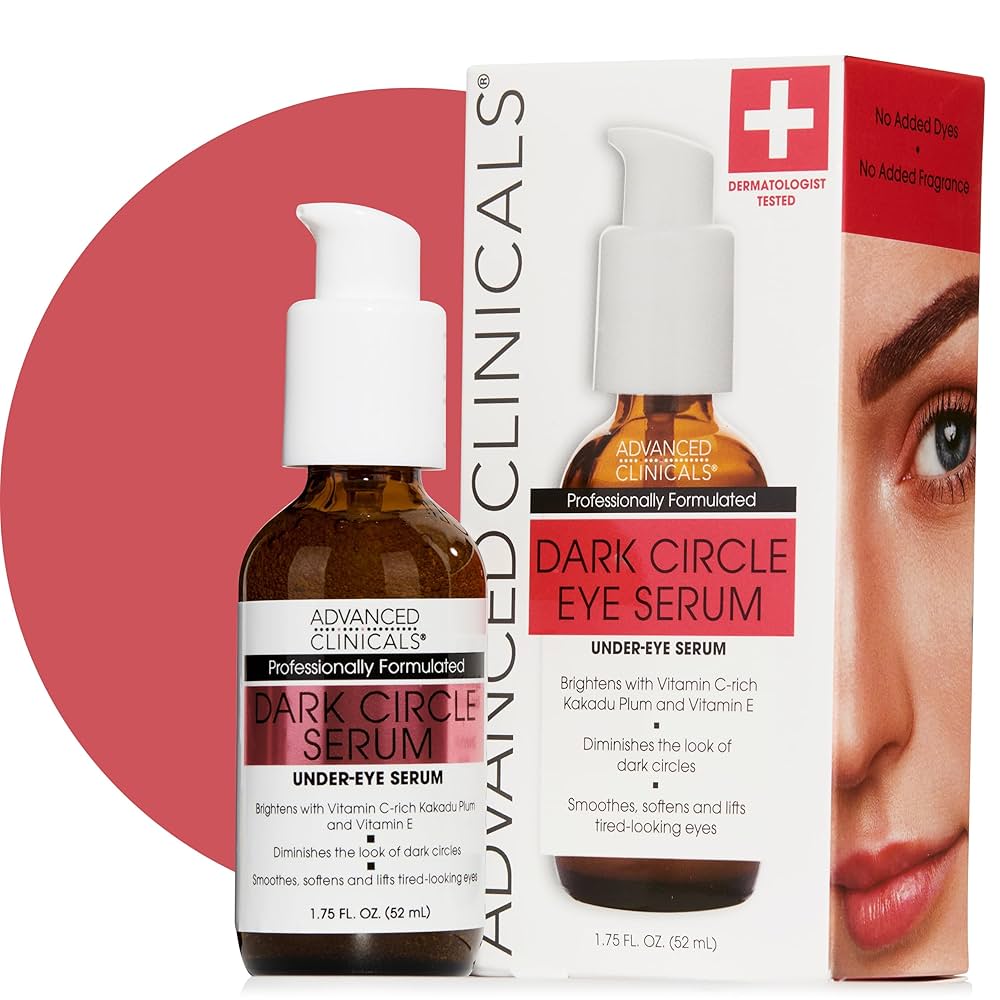 Best Serum for Dark Circles with Hyaluronic Acid & Peptides