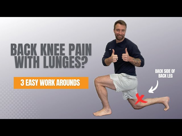 Knee Pain With Lunges? 3 Fixes to Lunge Pain-Free Today