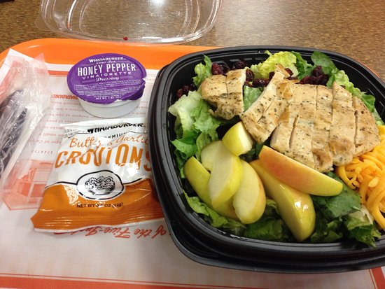 Apple Cranberry Salad Whataburger Review | Fresh Ingredients & Tasty Vinaigrette