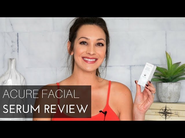 Acure Organics Seriously Firming Facial Serum Review: Worth It?