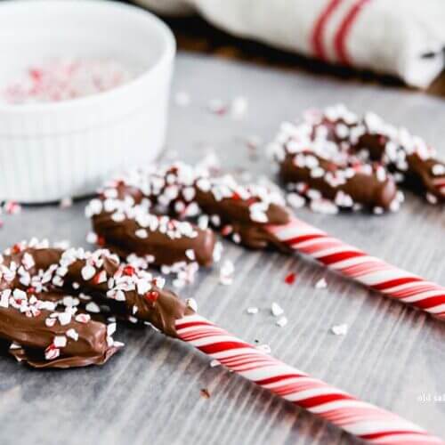 How to Make Delicious Chocolate Dipped Peppermint Sticks