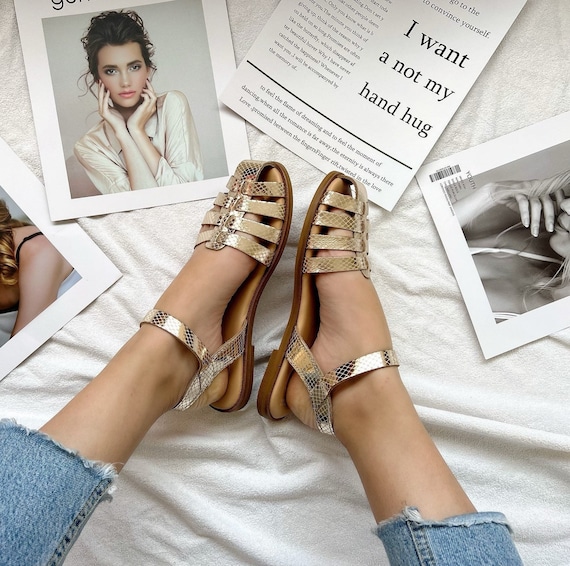 Shop the Best Gold Leather Sandals for Summer 2025