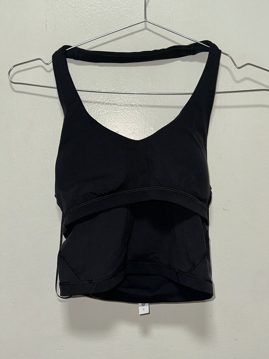 Shop Lulu Align Tank Black - Buttery-Soft Nulu Fabric Yoga Tank