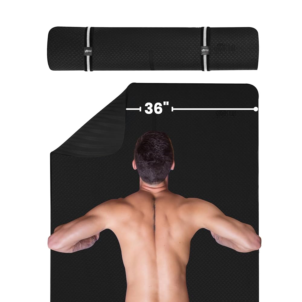 Double Wide Yoga Mat – Extra Space for Ultimate Comfort