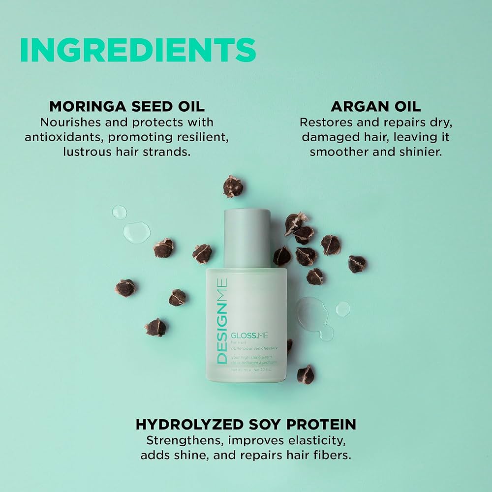 1 Gloss Me Hair Serum: Heat Protection That Works
