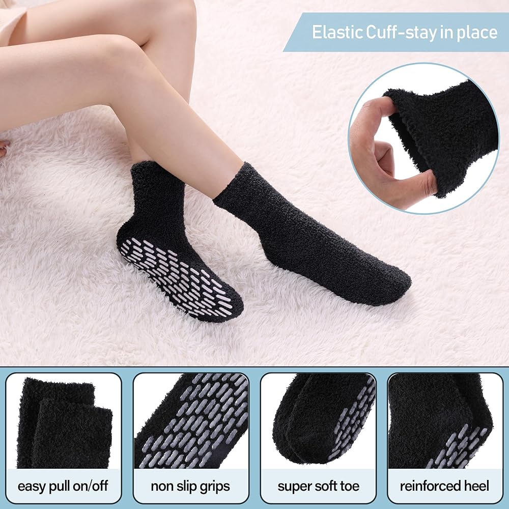 Women Non Slip Socks: Stay Safe & Stylish All Day Long