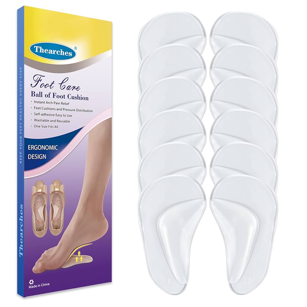 Stick on Arch Support for Foot Pain Relief: Cushioning Insoles That Work