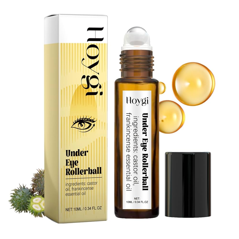 Anti-Aging Eye Rollerball Serum for Dark Circles Relief
