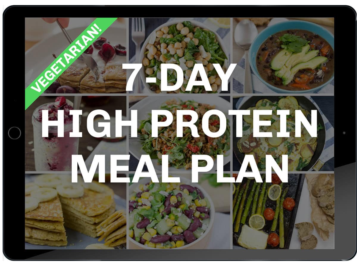 Download Your Free High Protein Vegetarian Diet Plan PDF