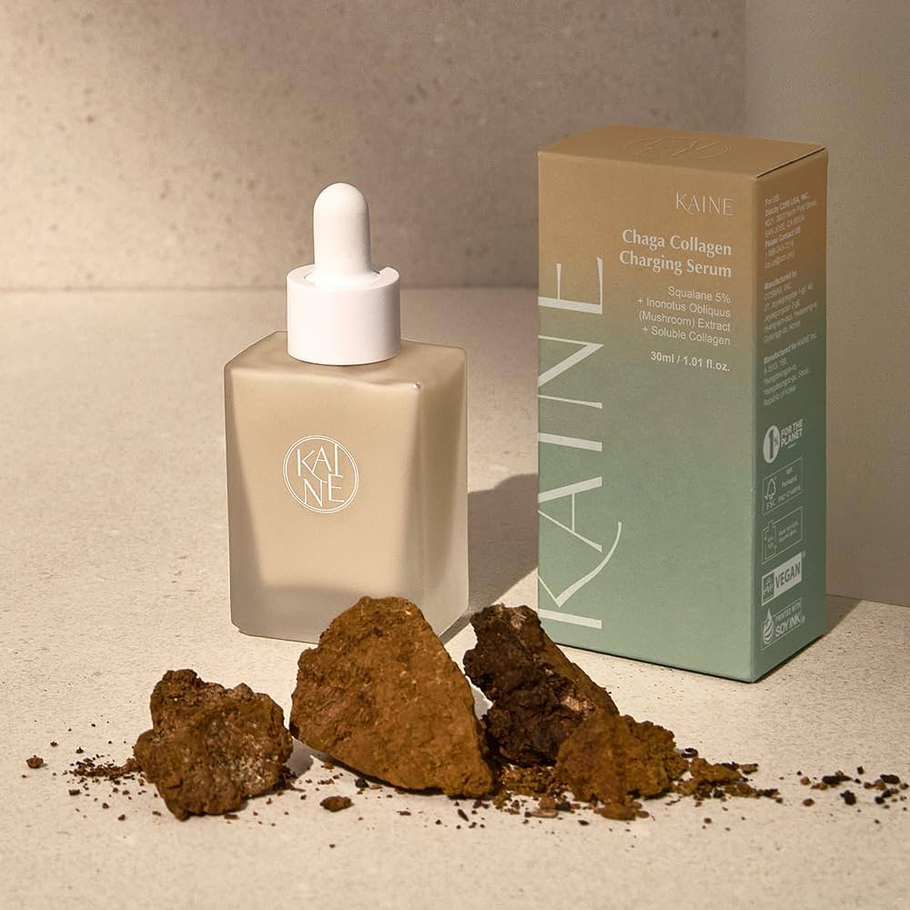 Kaine Chaga Collagen Charging Serum: Glow & Youth Boost