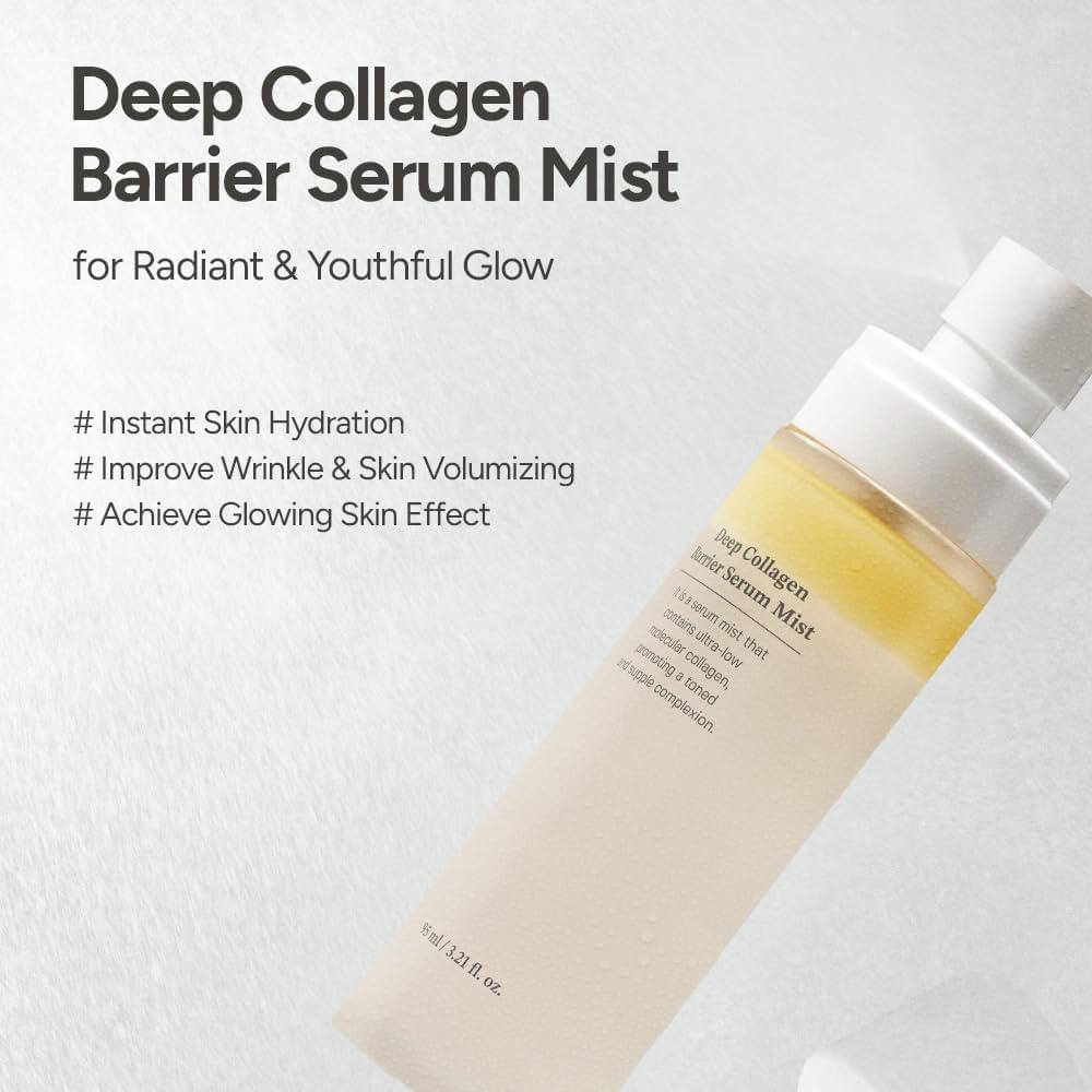 Deep Collagen Barrier Serum Mist: Ultimate Skin Hydration Boost