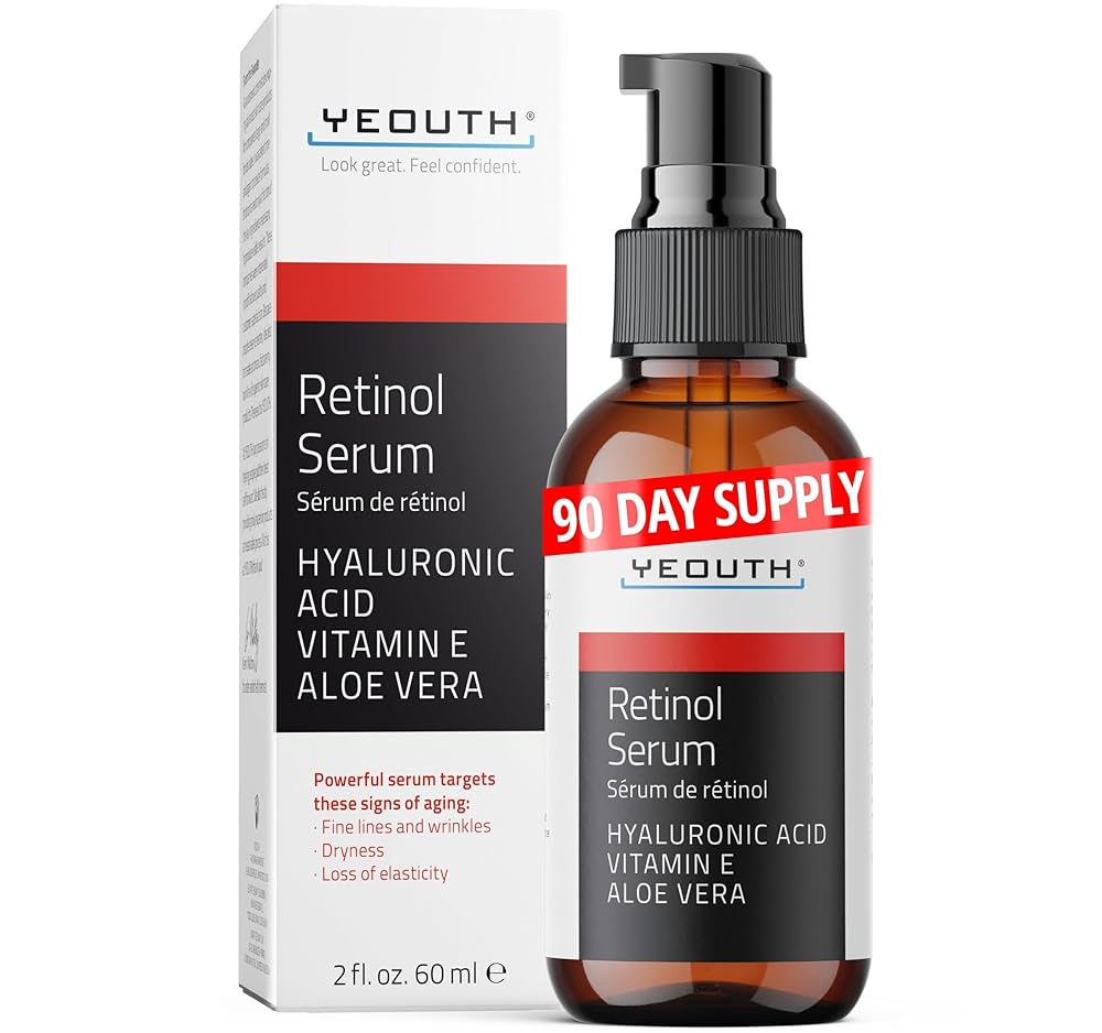 Top-Rated Yeouth Retinol Serum for Wrinkles and Skin Renewal