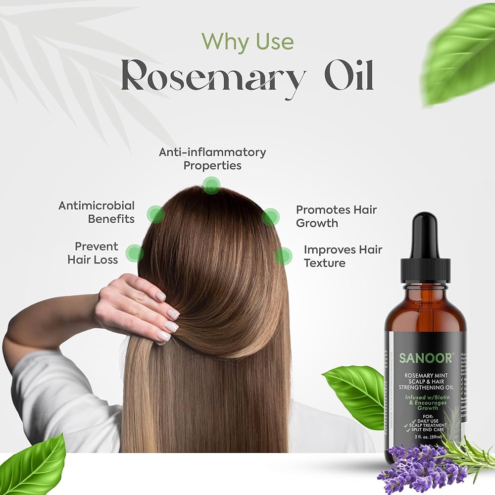 Best Rosemary Mint Hair Serum to Boost Hair Growth