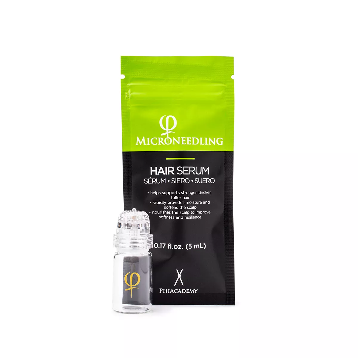 Microneedling Hair Serum for Thicker, Fuller Hair Growth