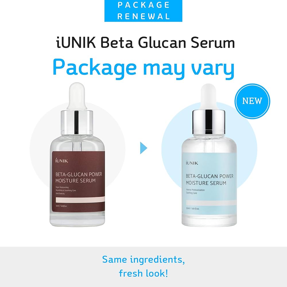 iUNIK Glucan Serum: 20% Better Than Hyaluronic Acid!