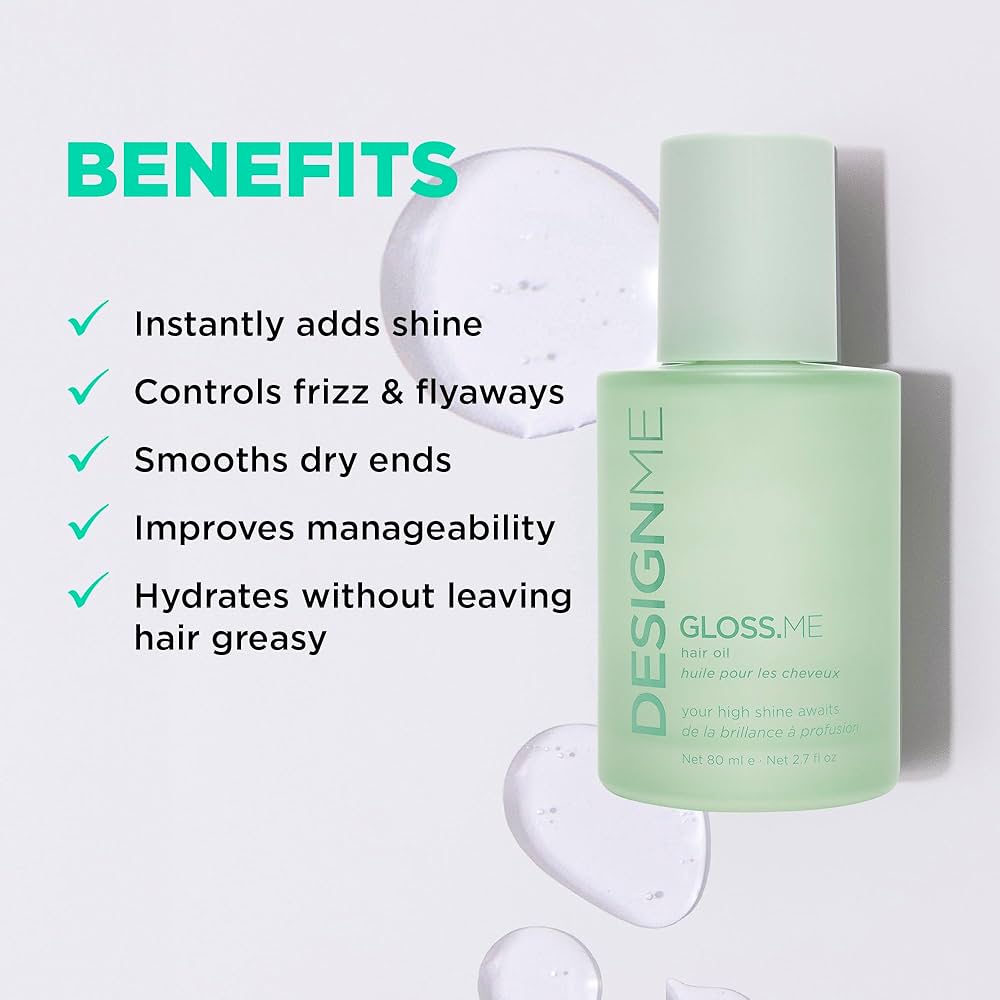 1 Gloss Me Hair Serum: Heat Protection That Works