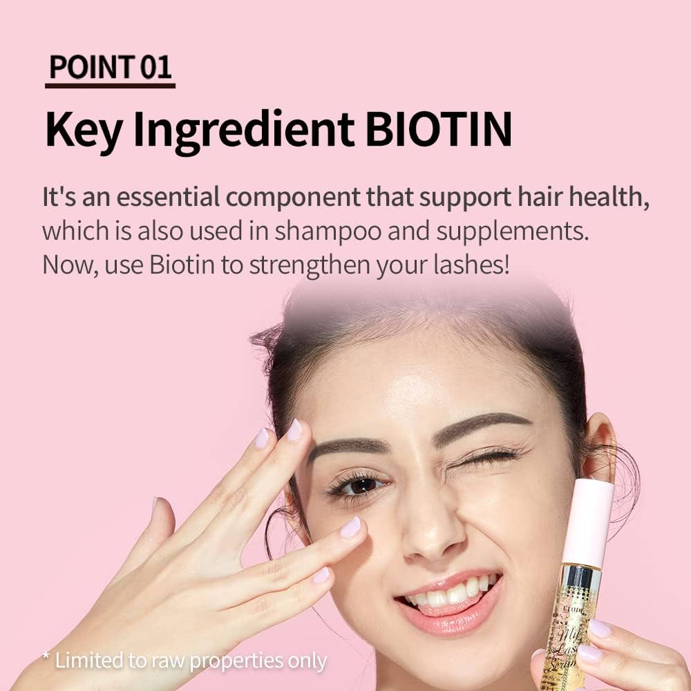 Etude My Lash Serum Review: Biotin Benefits & Eyelash Growth Tips