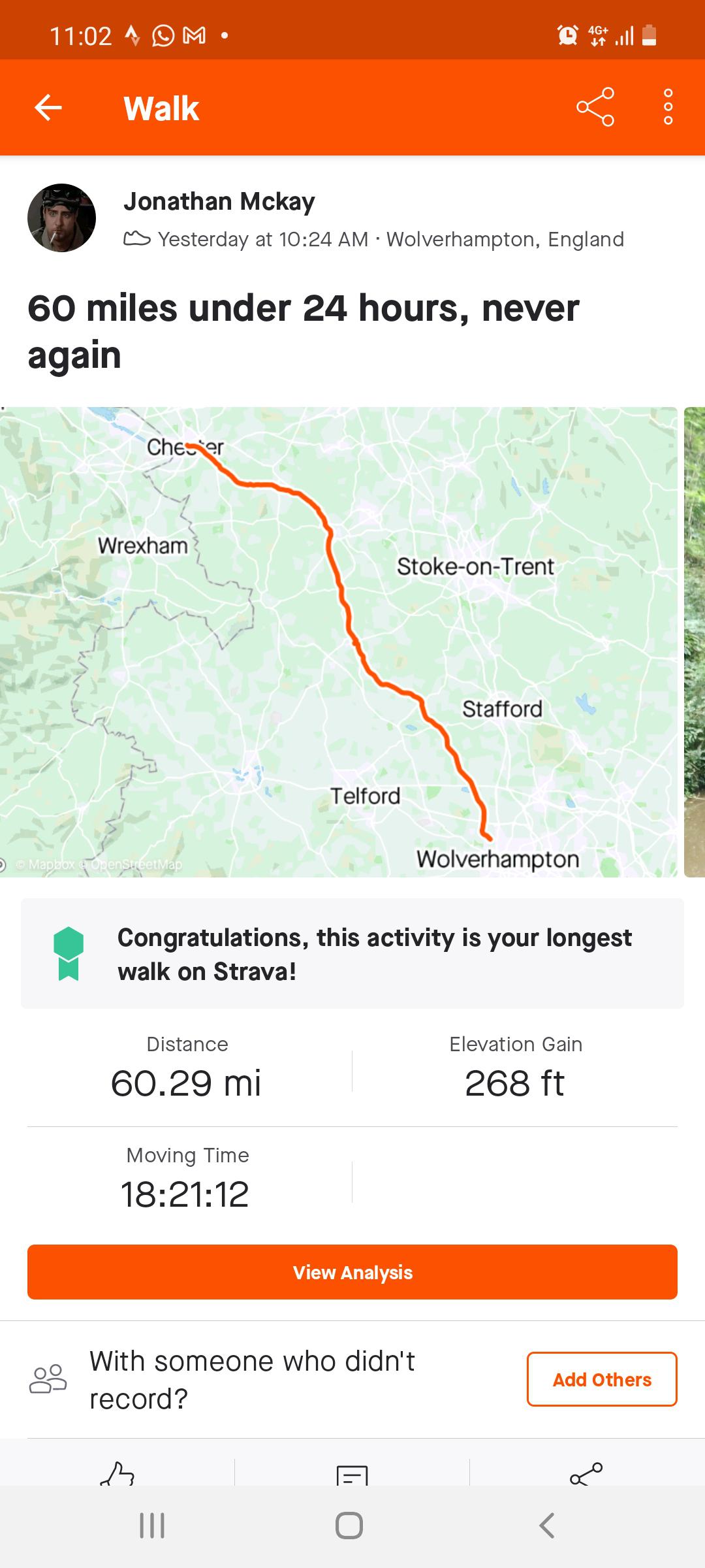 How Long Is 60 Miles Walking Time? Find Out Now!