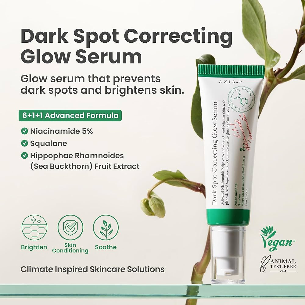 Axis Y Glowing Serum: Fade Dark Spots & Boost Radiance