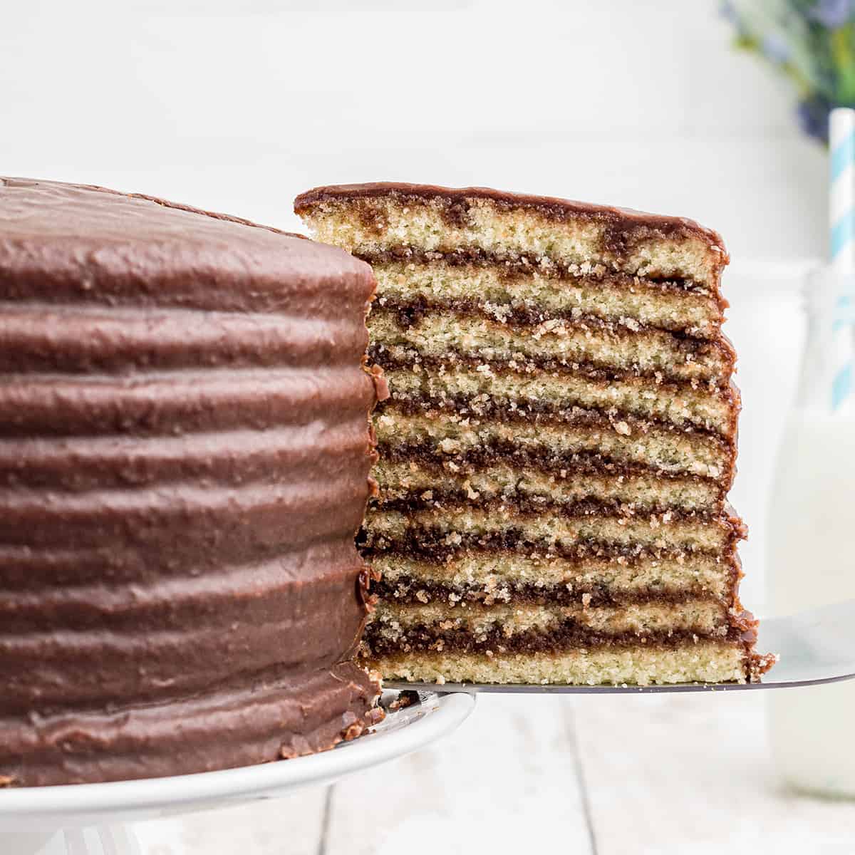 Best Old Fashioned Chocolate Layer Cake Recipe Ever!