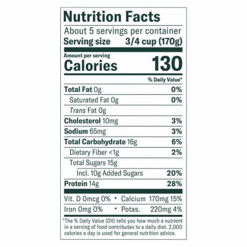 Chobani Vanilla Greek Yogurt Nutrition Label: What’s Inside?