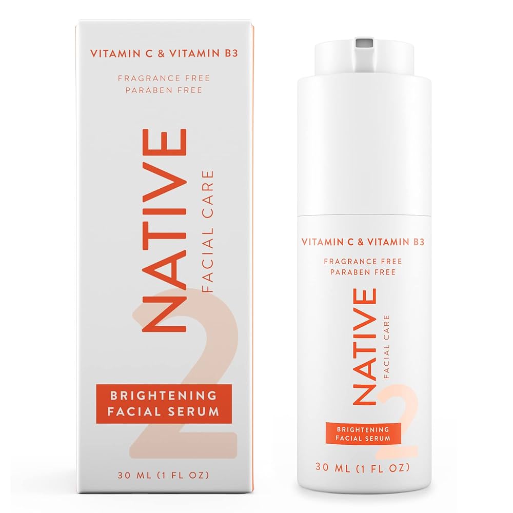 Best Native Brightening Facial Serum for Glowing Skin