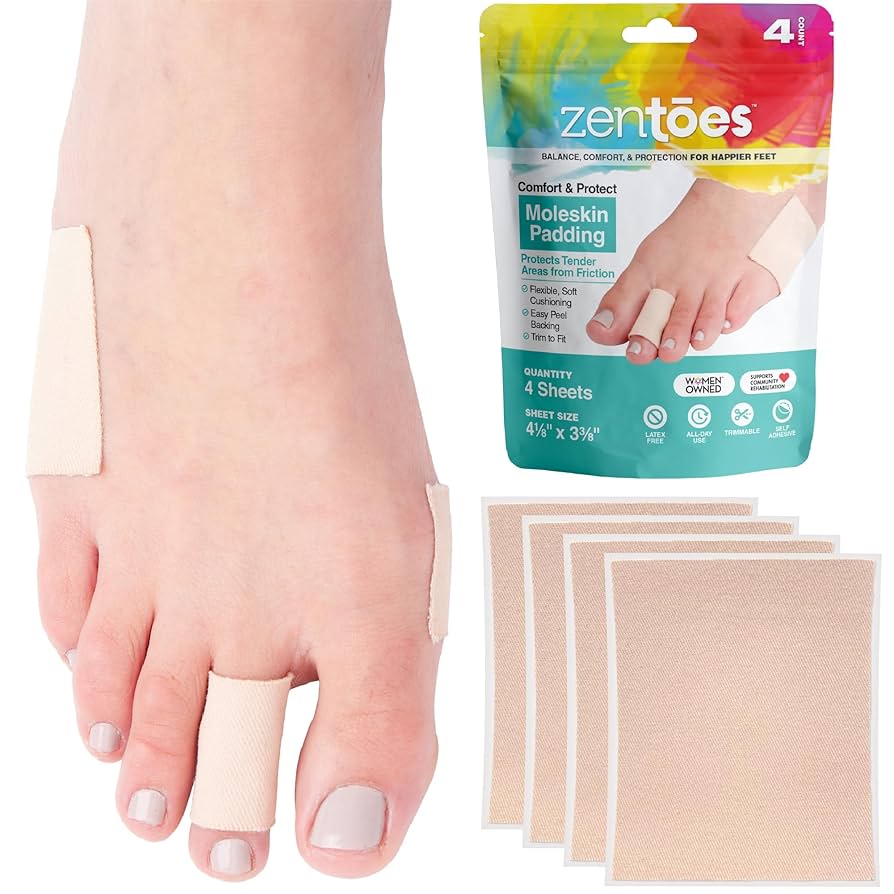 Top Toe Padding for Shoes to Relieve Pain & Blisters