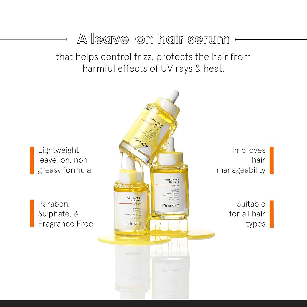 Lightweight Minimalist Hair Serum for Silky Smooth Results