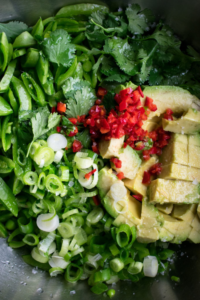 Grilled Coconut Chicken with Snap Pea Salad: Fresh & Flavorful!