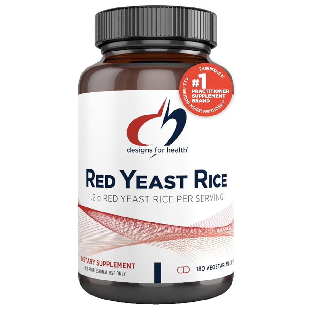 Designs for Health Red Yeast Rice: Natural Cholesterol Support