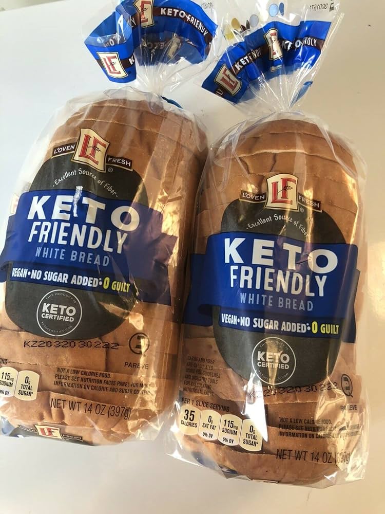 Top Choice for Keto Bread: L'oven Fresh Keto Friendly White Bread, Low Carb Delight