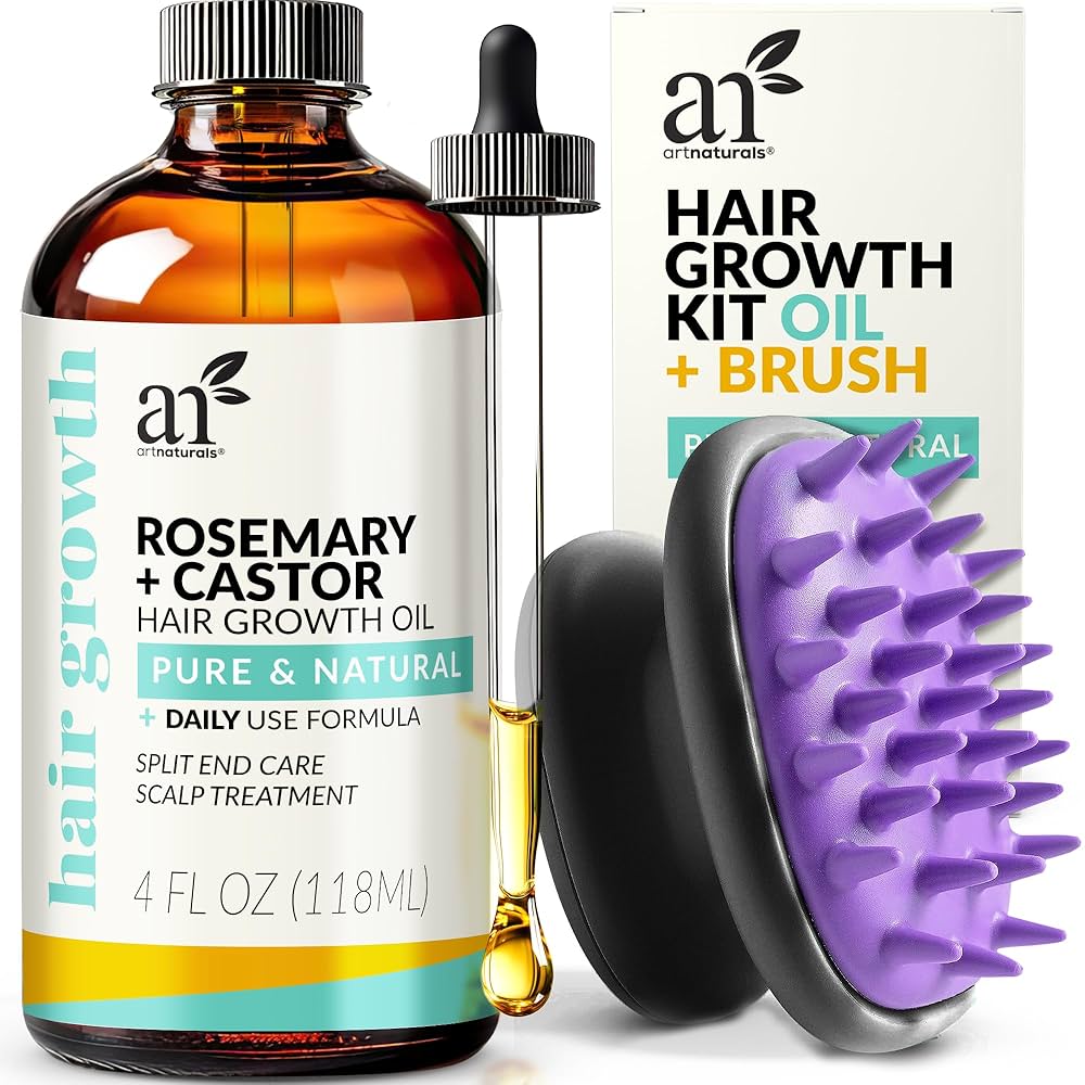 Castor Oil Serum: Boost Hair Growth & Shine Fast