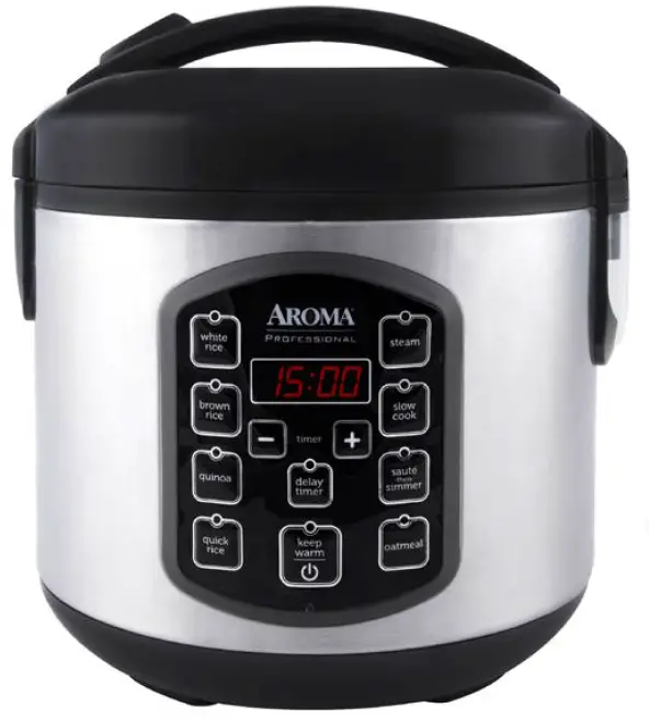 Top Aroma 8 Cup Digital Rice Cooker Manual + Easy Steam Tray Guide