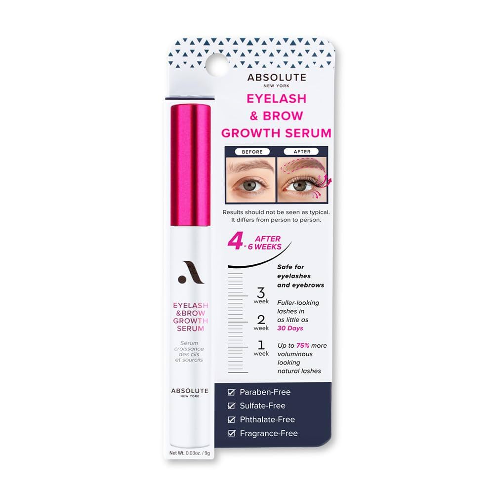 Absolute New York Lash Serum: Fuller Lashes in 30 Days!