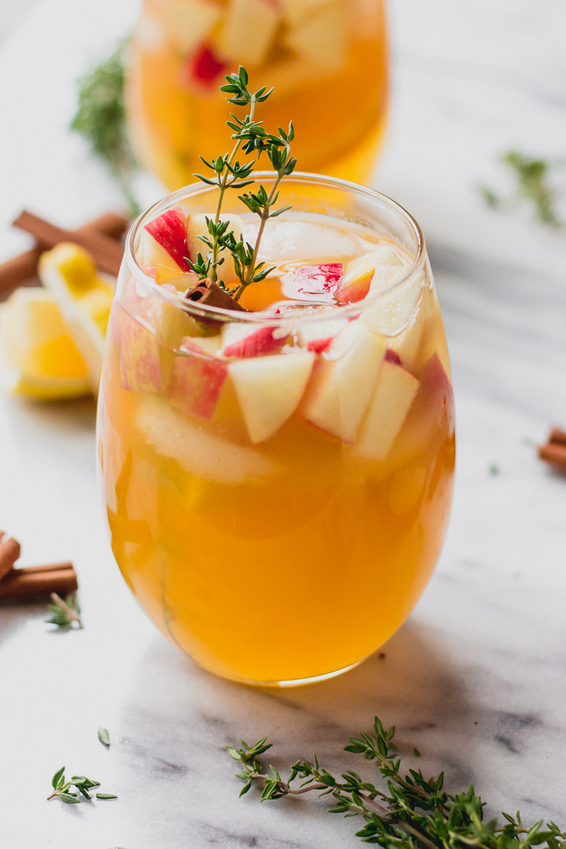 Apple Cider Sangria with Prosecco: Perfect Fall Drink & Holiday Party Cocktail