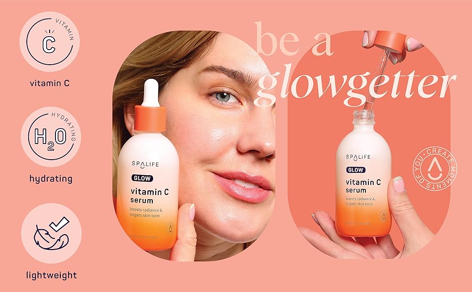 Spa Life Glow Vitamin C Serum – Radiant Skin Boost